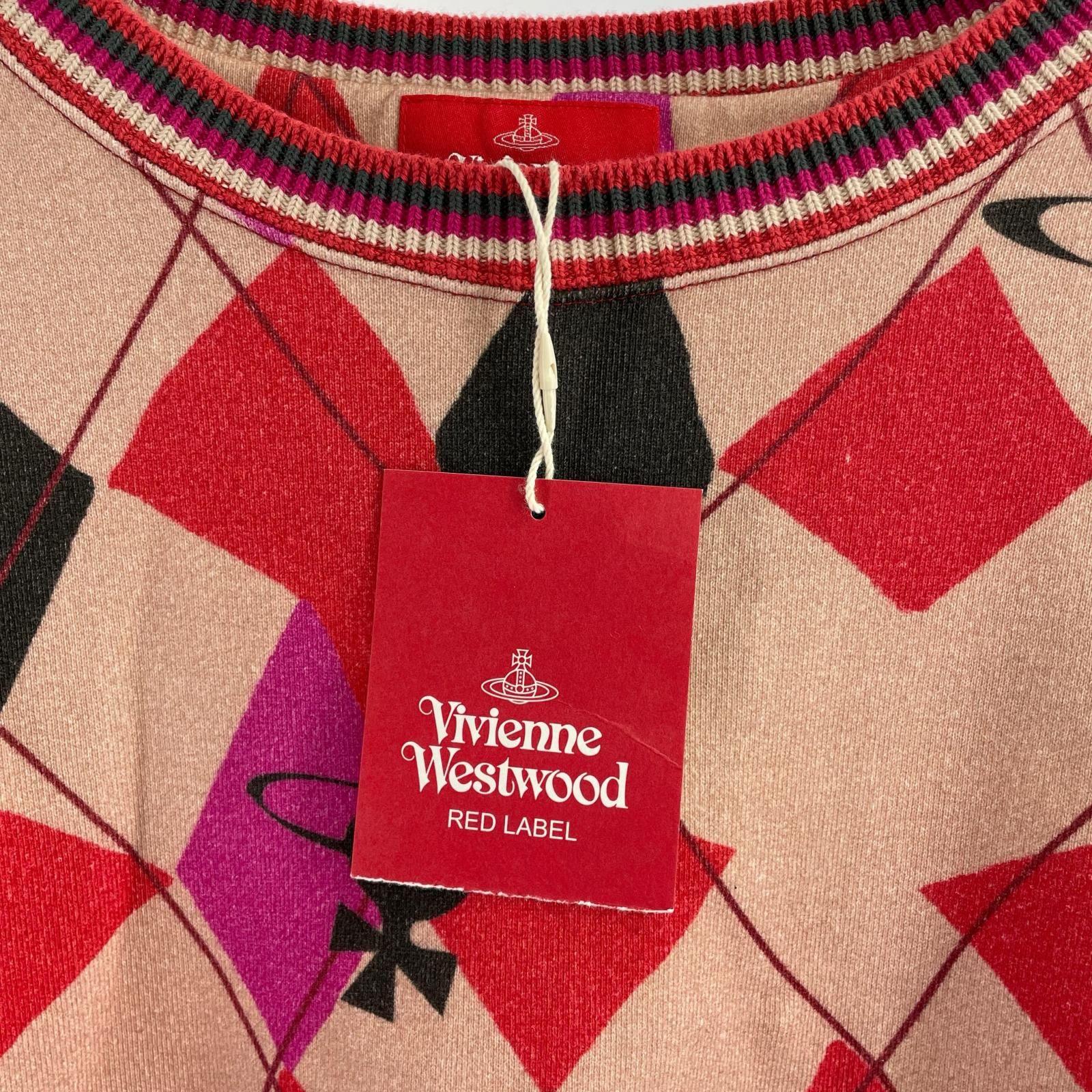 Vivienne Westwood red label アーガイル スウェット 00 - メルカリ