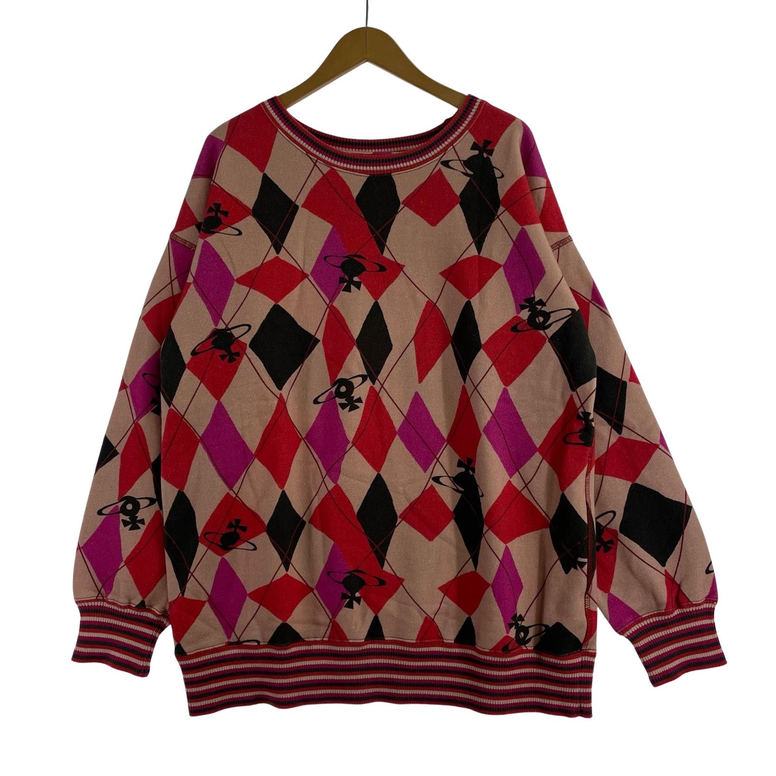 Vivienne Westwood red label アーガイル スウェット 00 - メルカリ