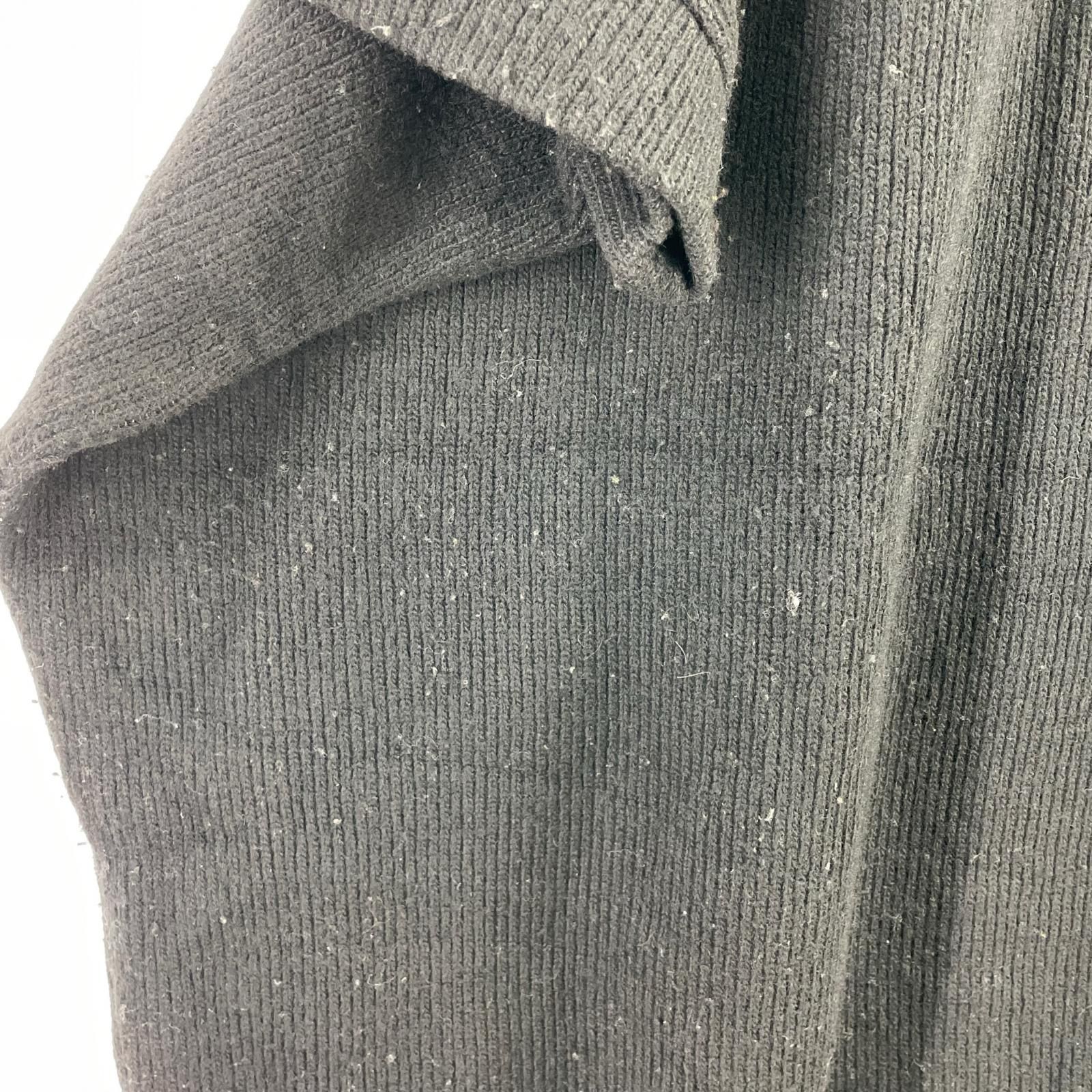 Y's bis Lブラック ワンピース 2 毛羽立ち