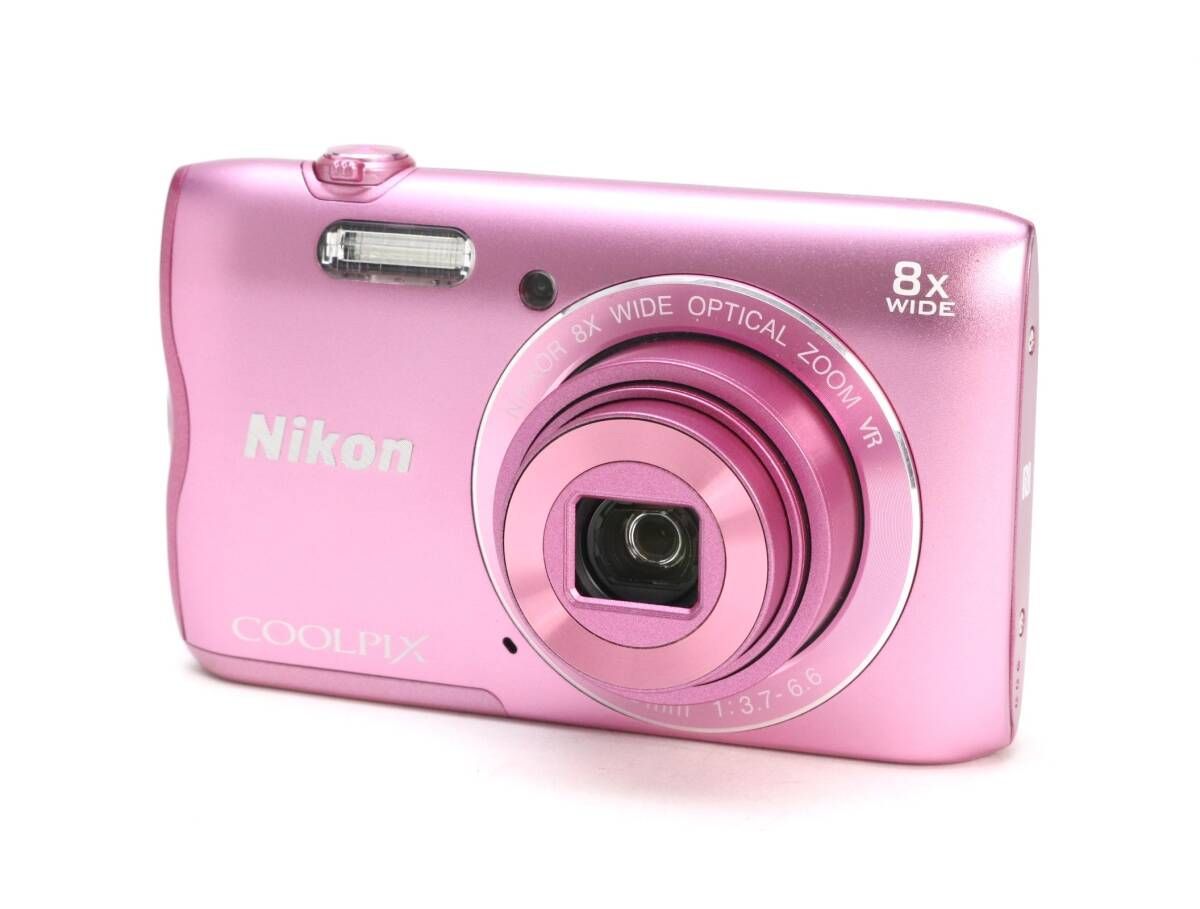 C 実用品 Nikon ニコン COOLPIX A 300 ピンク 初期不良 対応 111 84