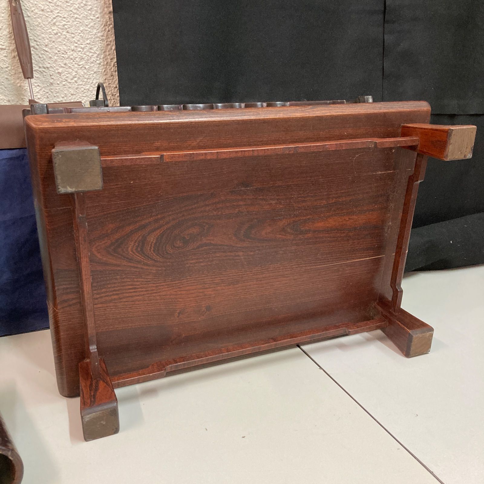 盆栽台 木製 花台 華台 花 華 幅約36cm〜60cm まとめて 花台 飾台 花台