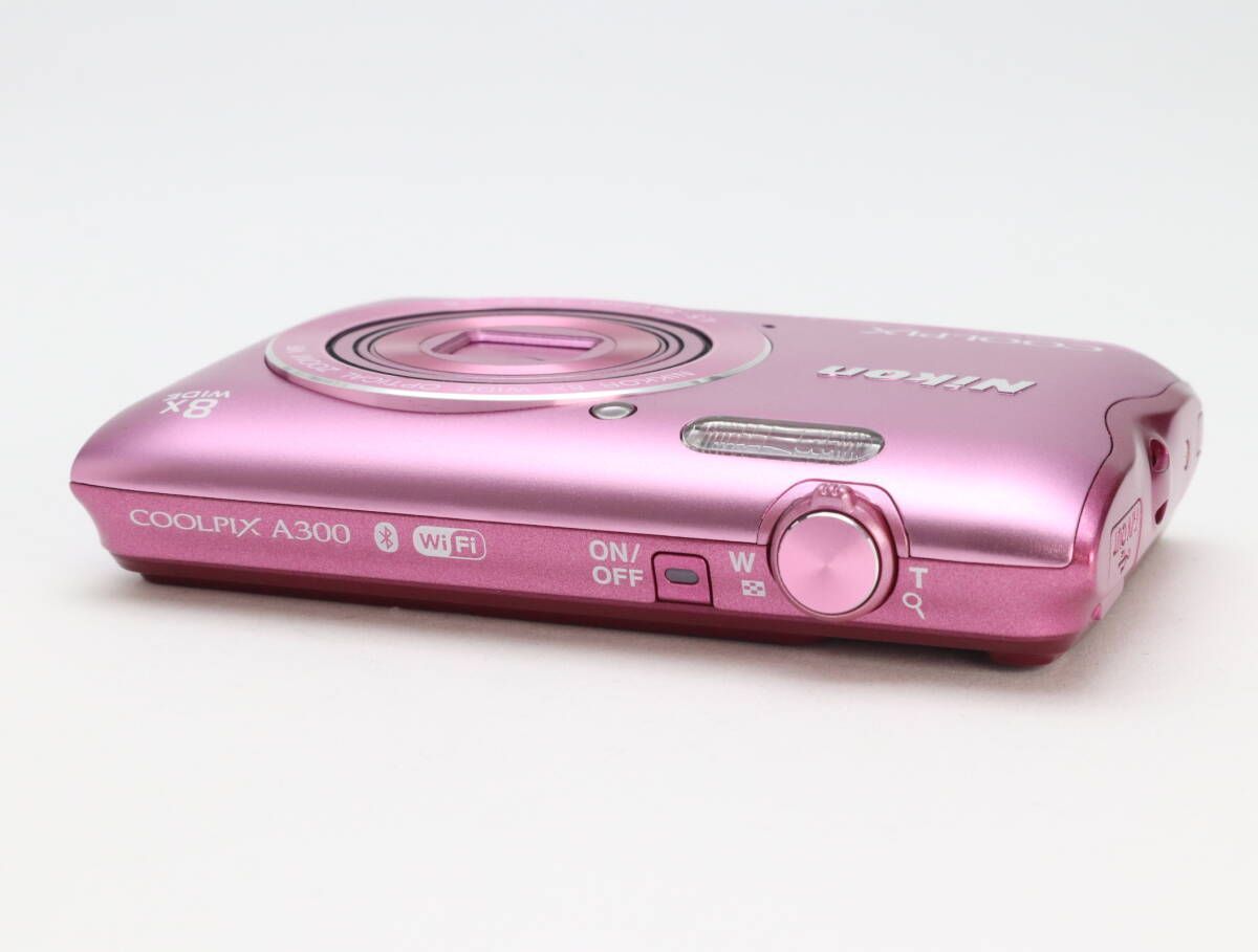 C (実用品) Nikon ニコン COOLPIX A300 ピンク 初期不良返品対応 111