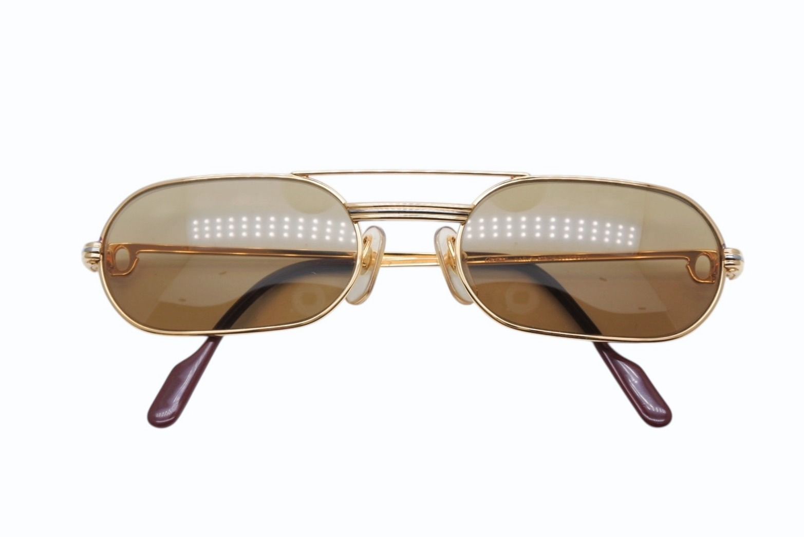 極美品 CARTIER カルティエ サングラス アイウェア サイズ55◻︎20 140