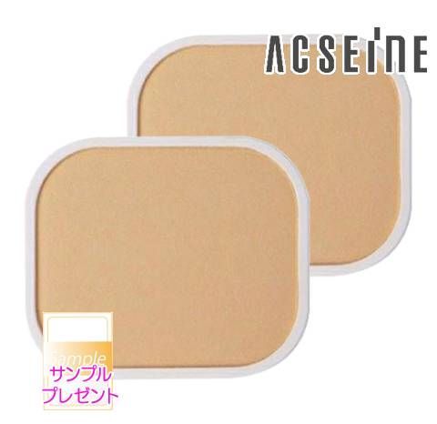 アクセーヌ シルキィモイスチュアファンデーションN リフィル／ケース