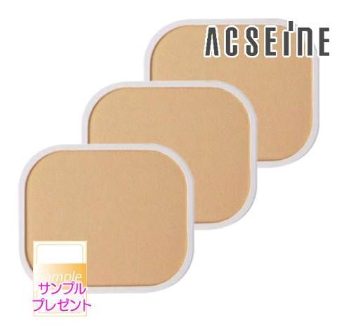 アクセーヌ シルキィモイスチュアファンデーションN リフィル／ケース