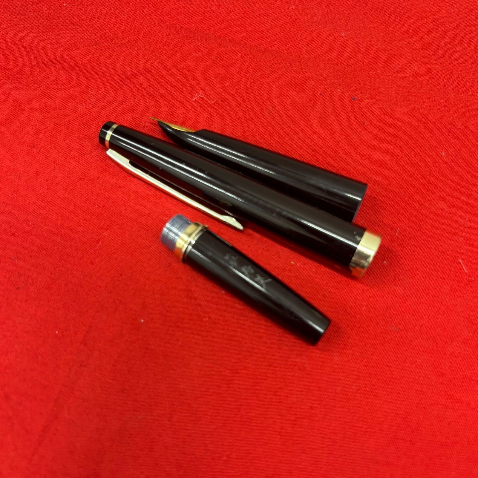 PILOT パイロット エリート ペン先 18K 750 万年筆 シルバー 文房具