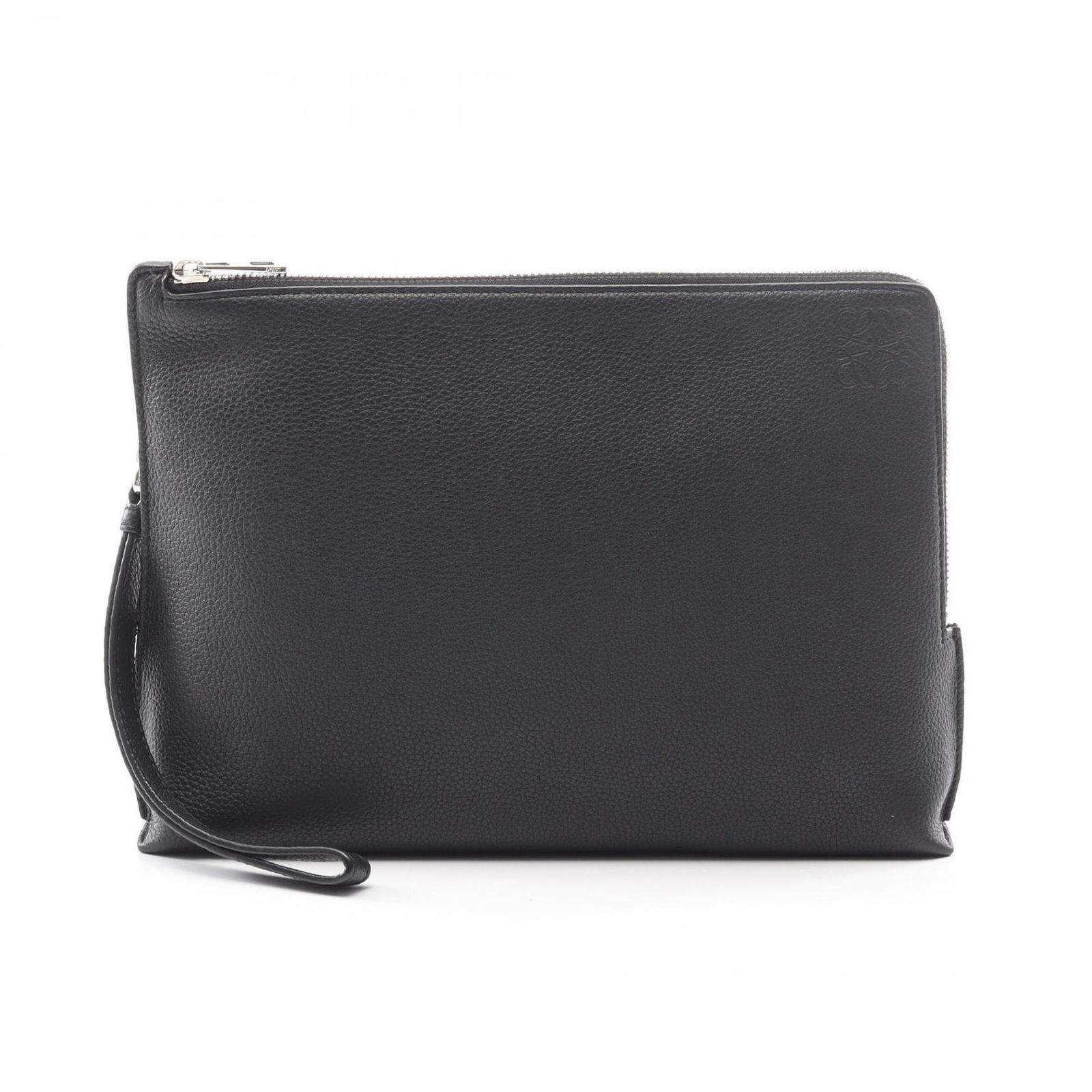 ロエベ LOEWE セカンドバッグ クラッチバッグ アナグラム ブラック 