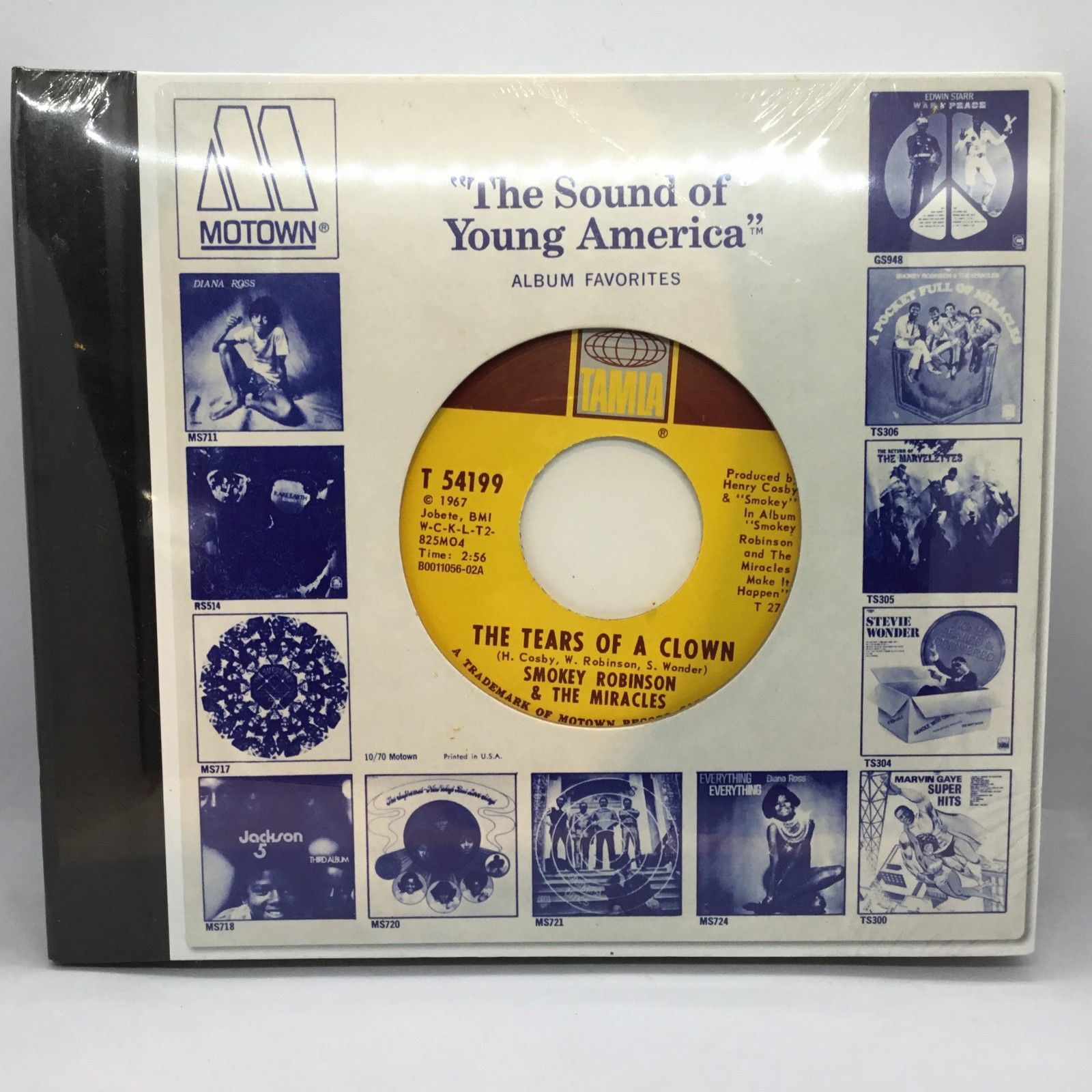 MOTOWN SINGLES VOL.10 1970 6 CD 7 -02 STEVIE WONDER THE JACKSON 5 DIANA ROSS MARVIN GAYE