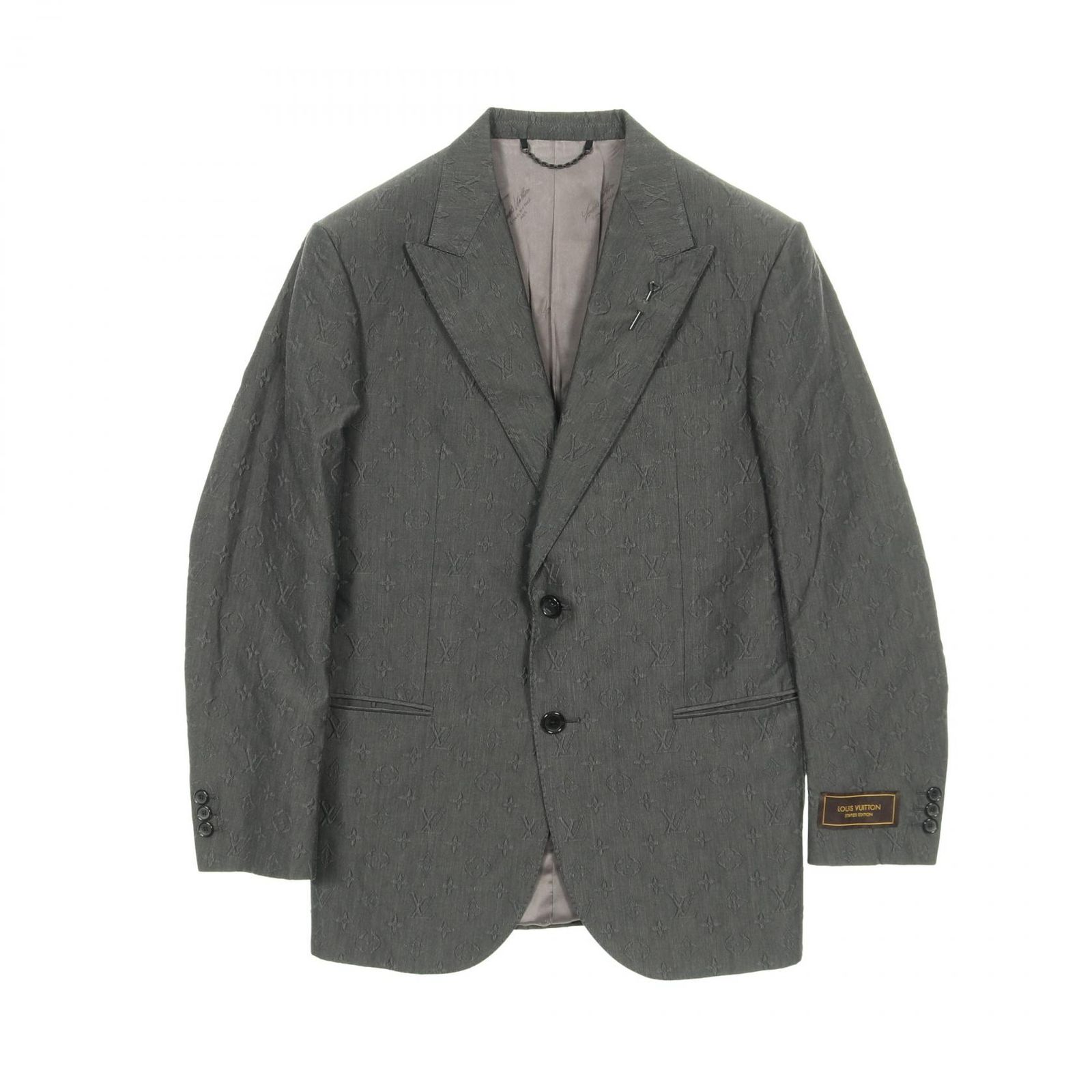ルイ ヴィトン LOUIS VUITTON テーラードジャケット モノグラムエンボス RM 222 Q NN 1 HKJ 42 E その他 ジャケット メンズ A