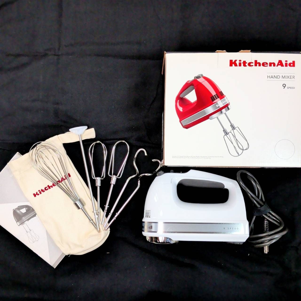 キッチンエイド ハンドミキサー ホワイト おそらく