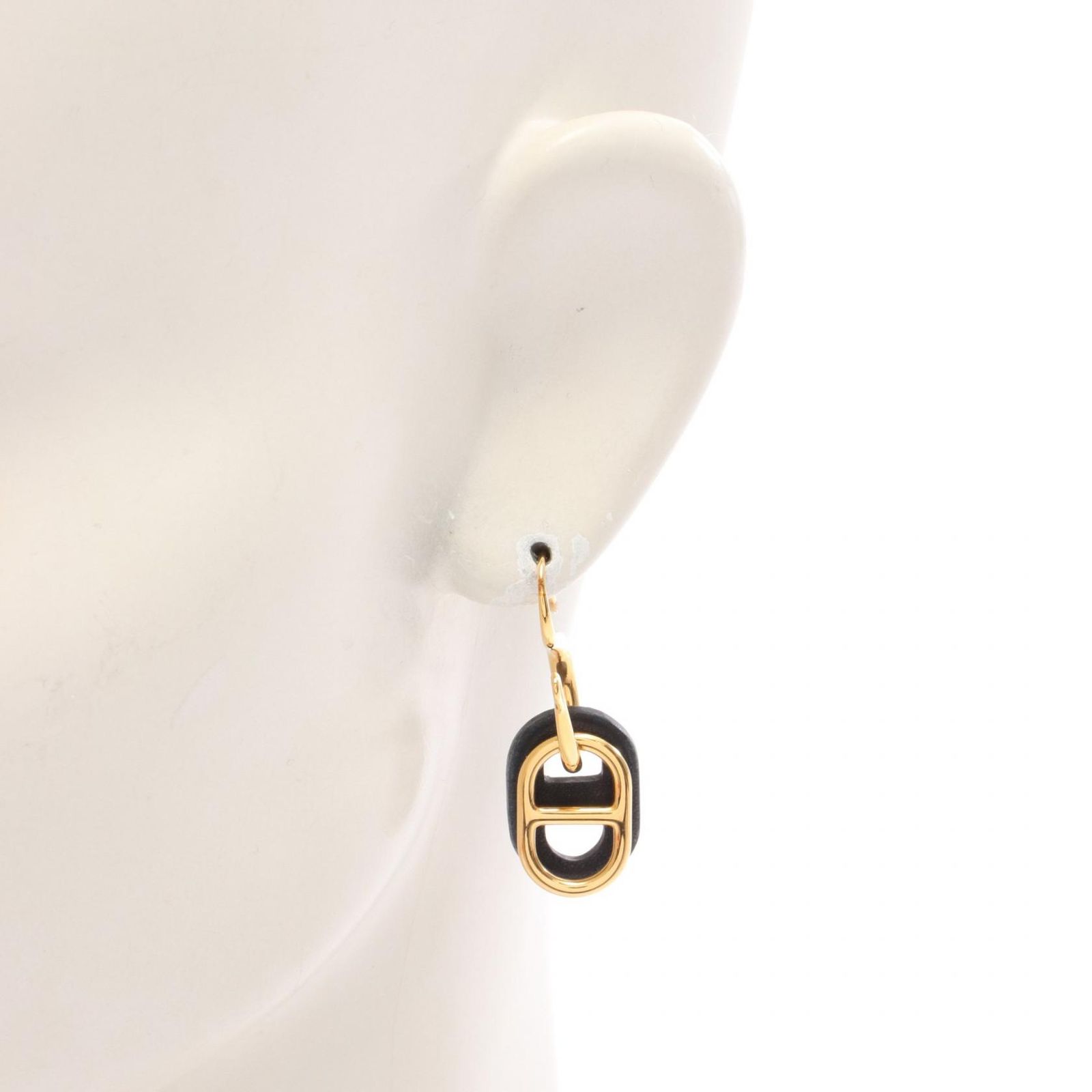 エルメス HERMES ピアス オーマイヨン シェーヌダンクル スイング