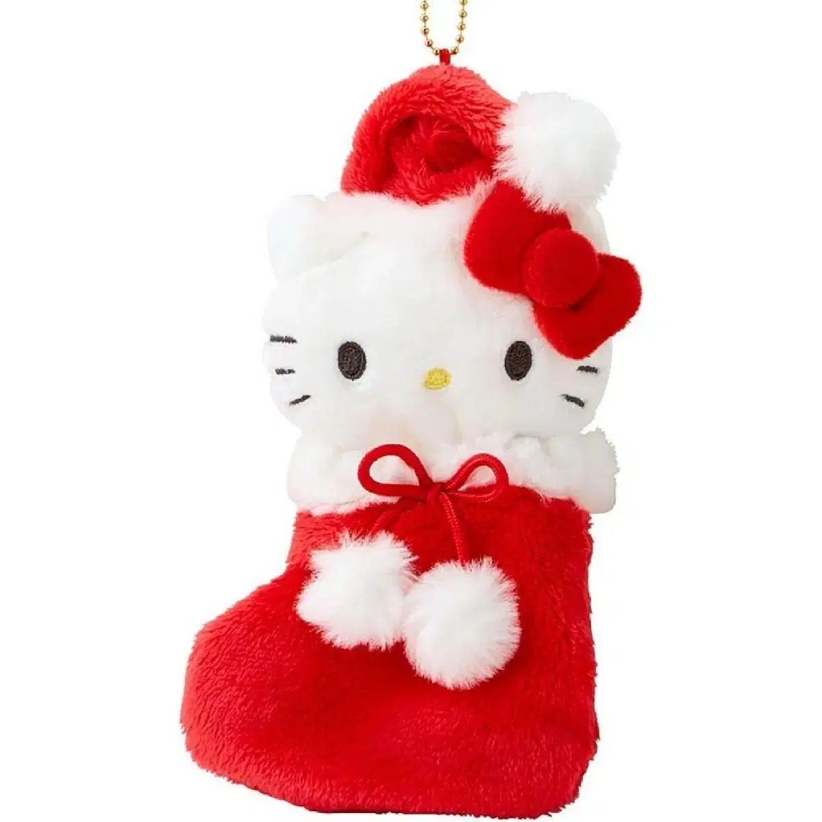 ハローキティ クリスマス サンタ 羊 ぬいぐるみ キーホルダー - メルカリ