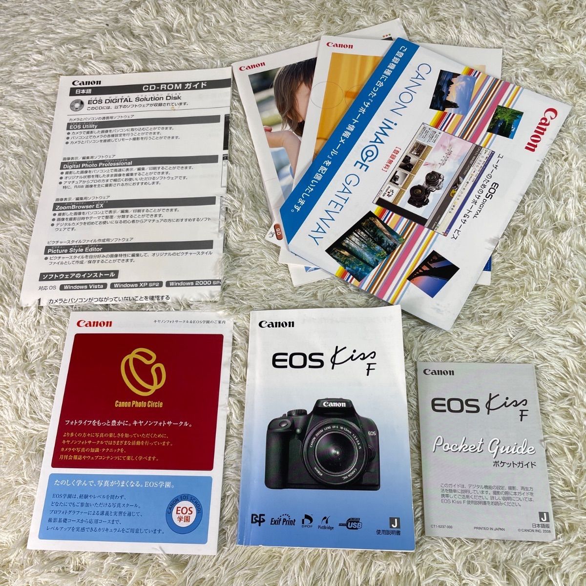  CB 02 デジタル一眼レフカメラ Canon EOS kiss F ズームレンズ付 よあけ販売 その他 デジタルカメラ