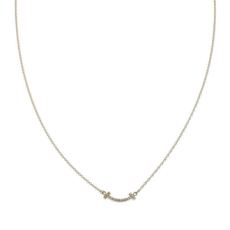 Tiffany & Co. スマイルペンダントK18YG ティファニー TIFFANY&Co. スマイル ペンダント ミニ 62617683