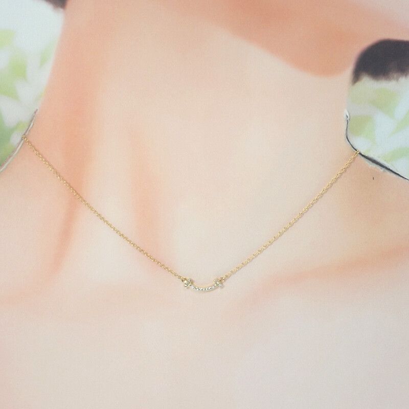 ティファニー TIFFANY&Co. スマイル ペンダント ミニ 62617683