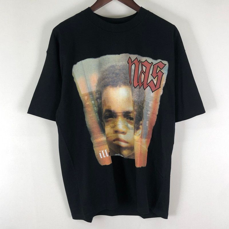 中古品】 NUBIAN ヌビアン× NAS ナズ 別注 コラボ Illmatic 30TH