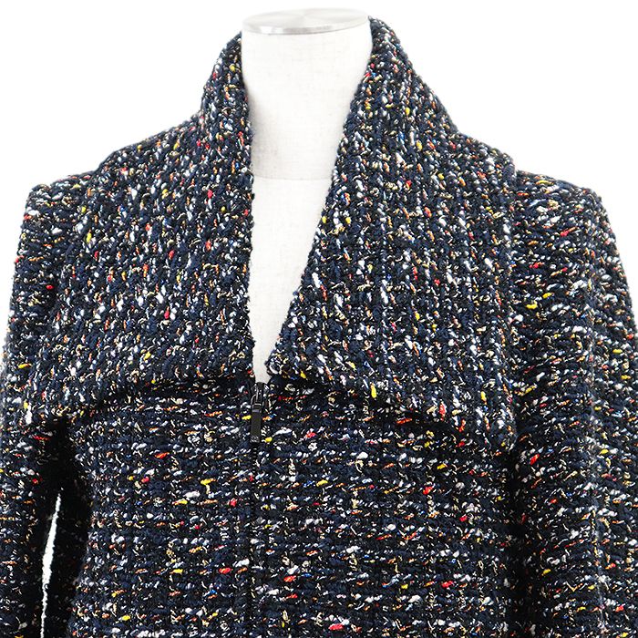美品】CHANEL シャネル ジップアップジャケット P52665 ファンタジー