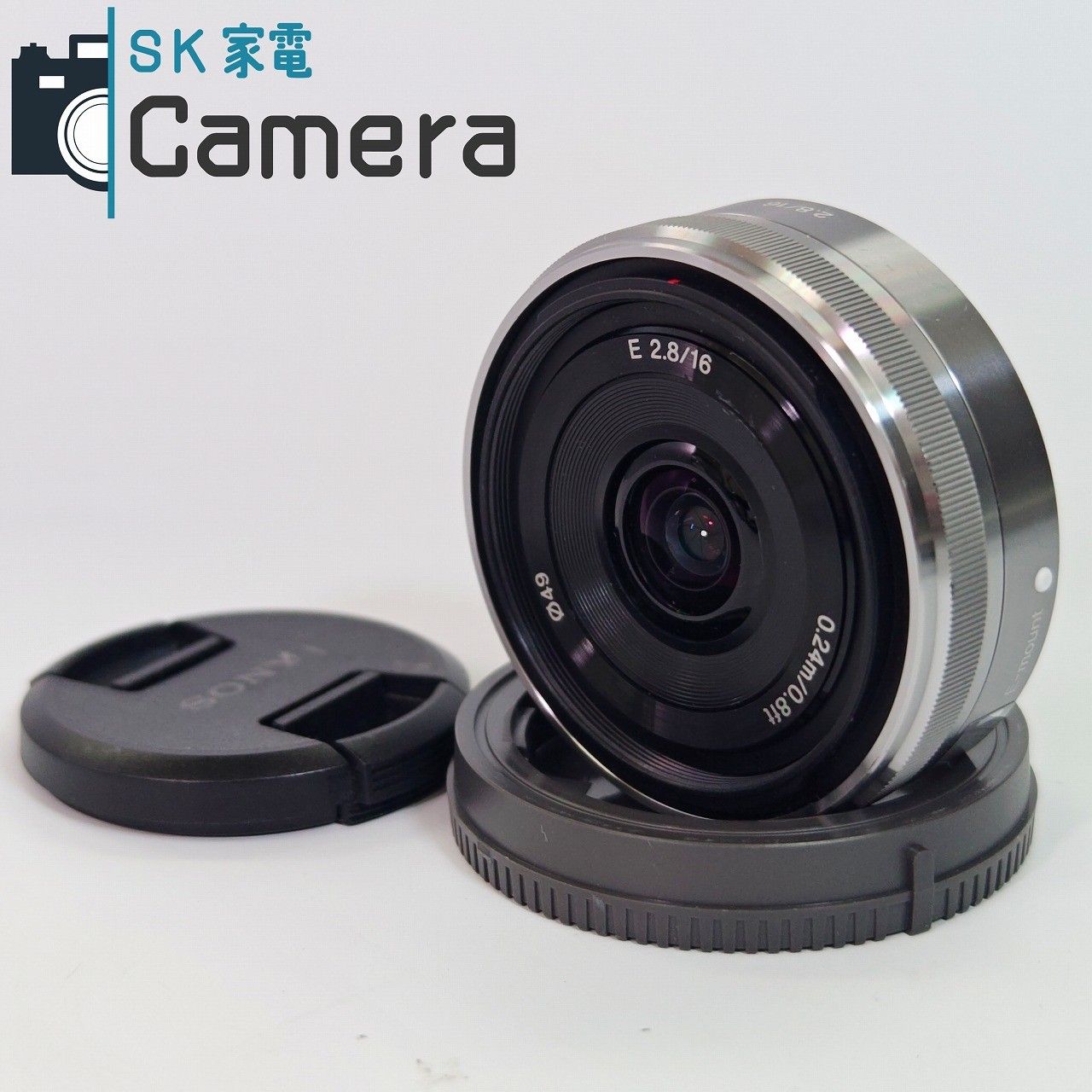 中古】 SONY E 16mm F2.8 SEL16F28 ソニー キャップ付 - メルカリ