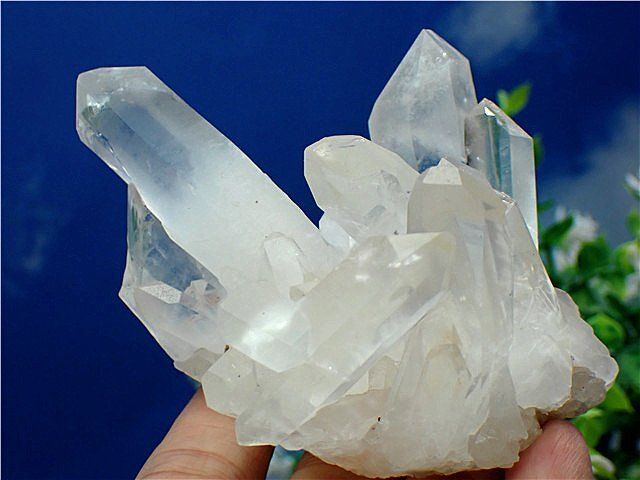 ◇超強いパワー天然水晶クラスターYT6B6/55B07A - メルカリ