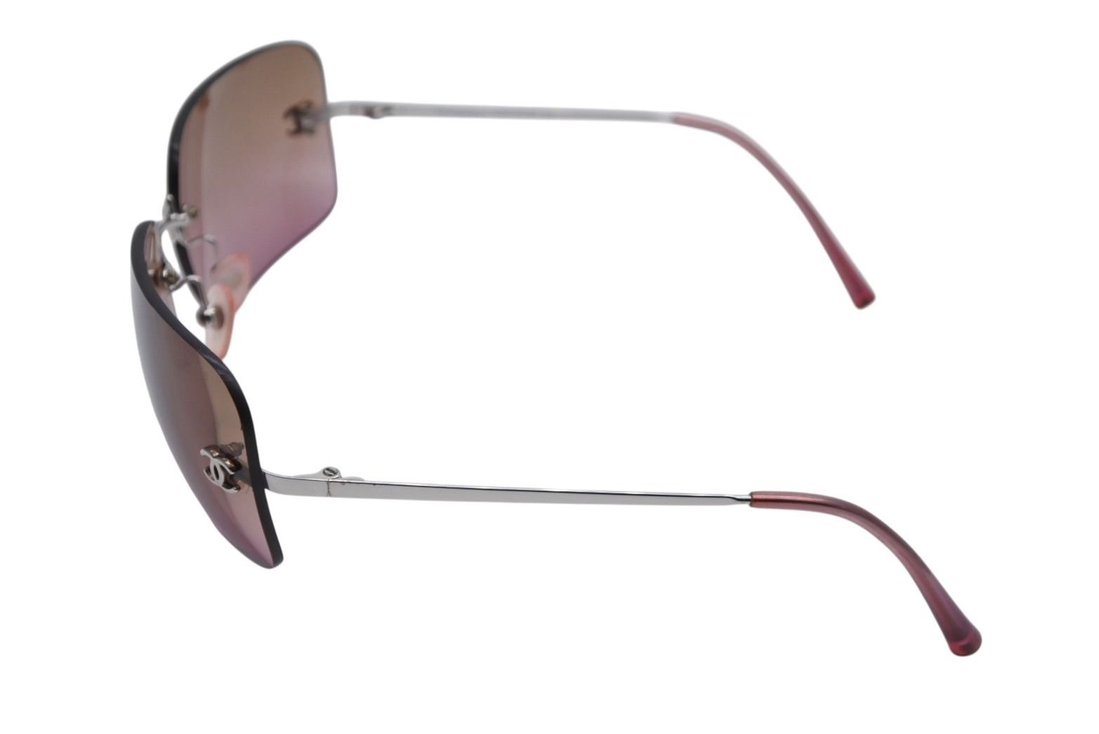 CHANEL シャネル リムレス サングラス アイウェア サイズ62◻︎17 120