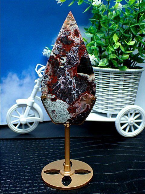 AAA級☆天然アゲート（メノウ 瑪瑙）原石YT5Y3/90Y123A - メルカリ