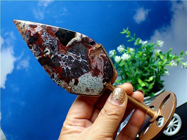 AAA級☆天然アゲート（メノウ 瑪瑙）原石YT5Y3/90Y123A - メルカリ