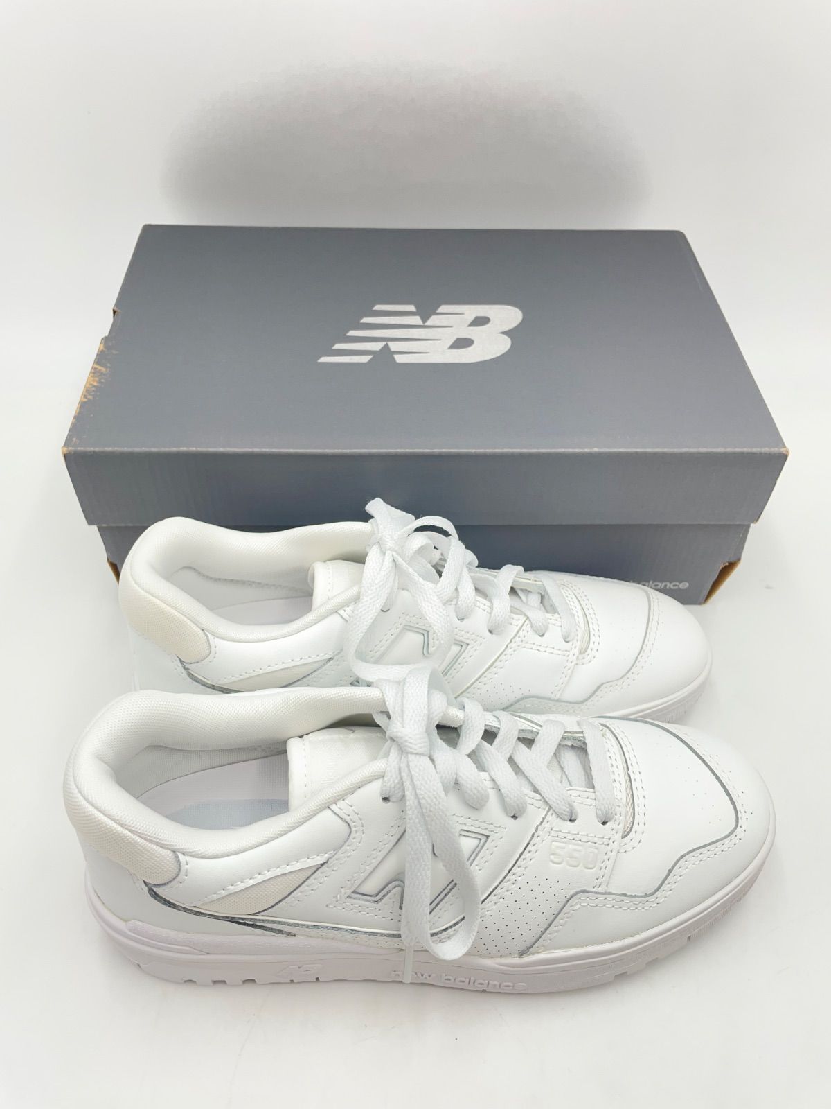 CS 1989 ニュー ンス550 オールホワイト 24.5 cm