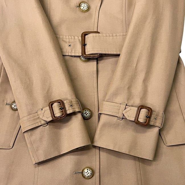 マッキントッシュ トレンチコート ベージュ 美品 38 クリーニング済み