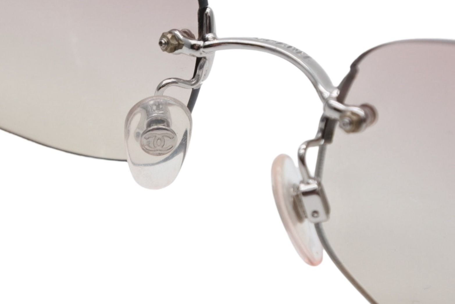 CHANEL シャネル リムレス サングラス 4002 c.124/58 サイズ57□19 130