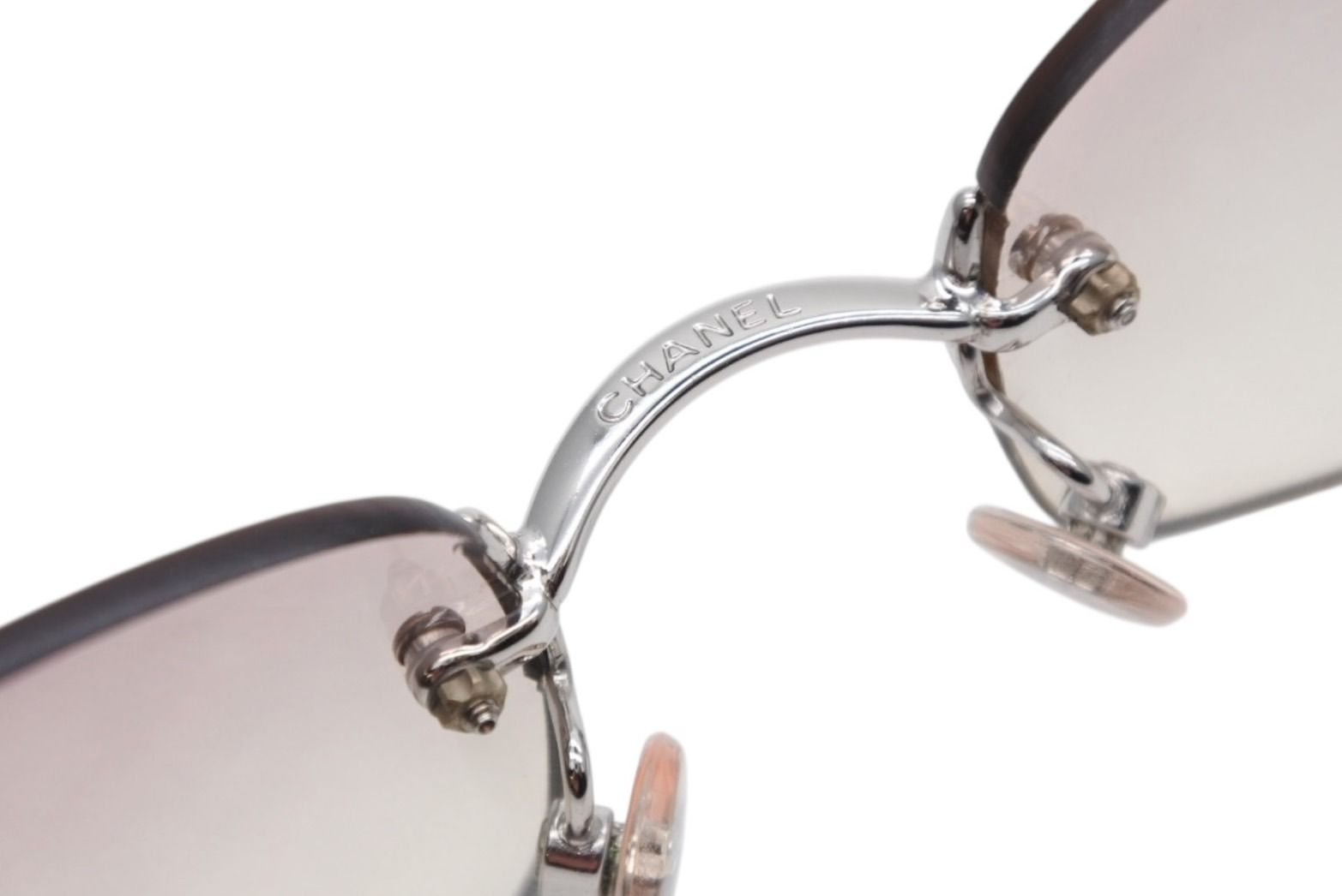 CHANEL シャネル リムレス サングラス 4002 c.124/58 サイズ57□19 130