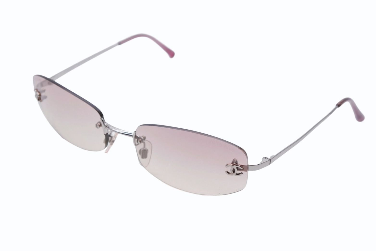 CHANEL シャネル リムレス サングラス 4002 c.124/58 サイズ57□19 130