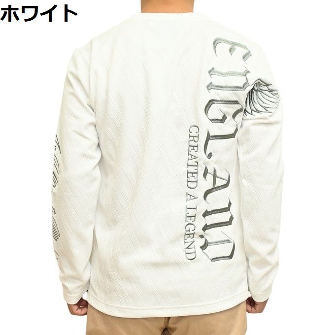 ノートン Norton 服 アパレル 261N1105 長袖Tシャツ 幾何学ジャガード