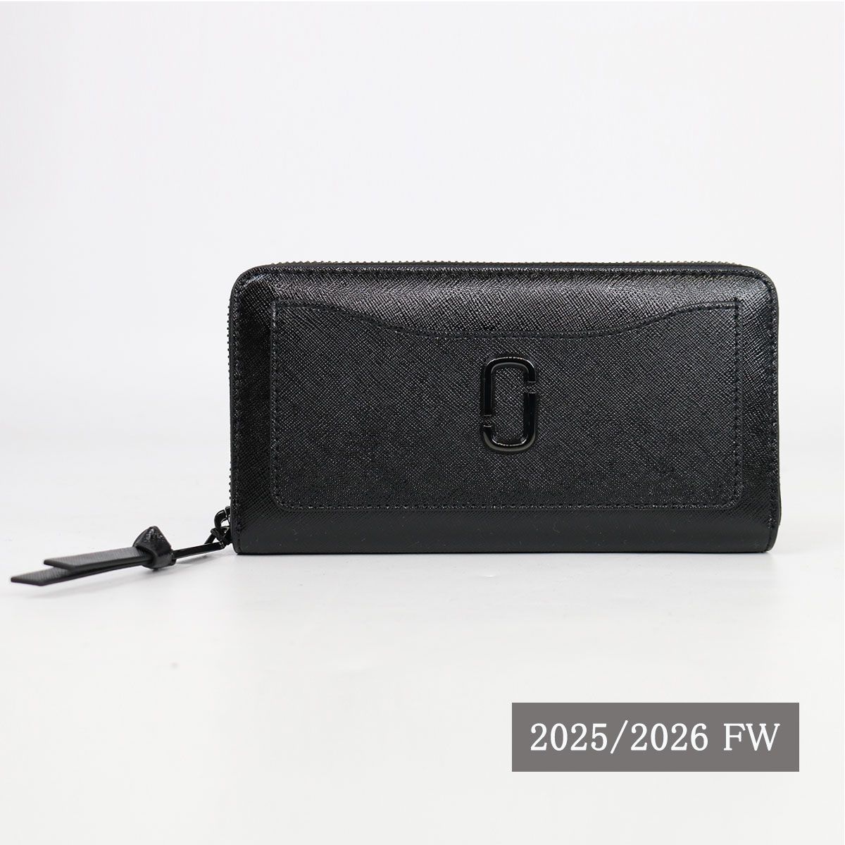 未使用級✨MARC JACOBS　スナップショット　長財布 ブラック □MARC JACOBS マークジェイコブス 長財布 2F3SMP047S07 ザ DTM