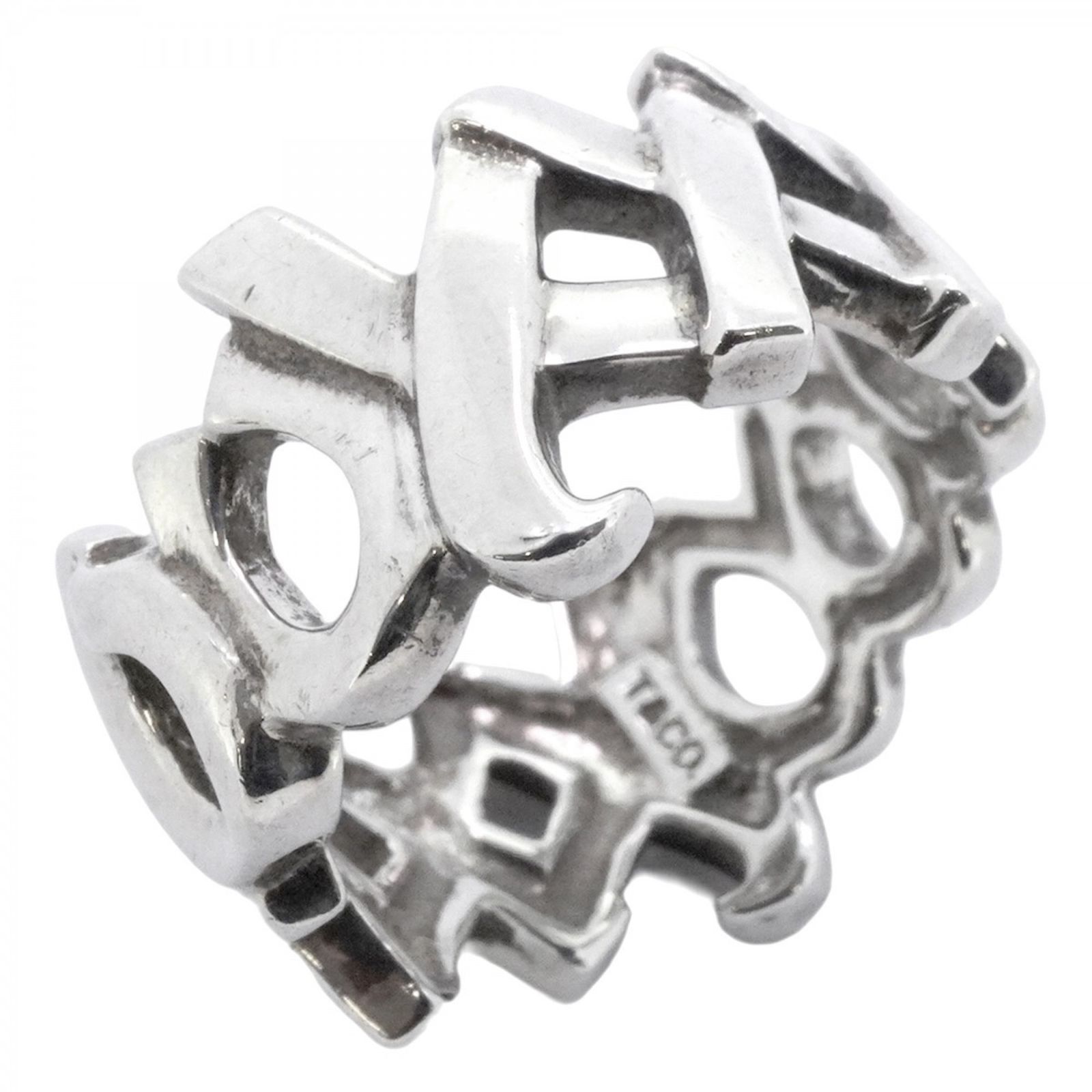 ティファニー(Tiffany) ティファニー リング ラブ＆キス シルバー925