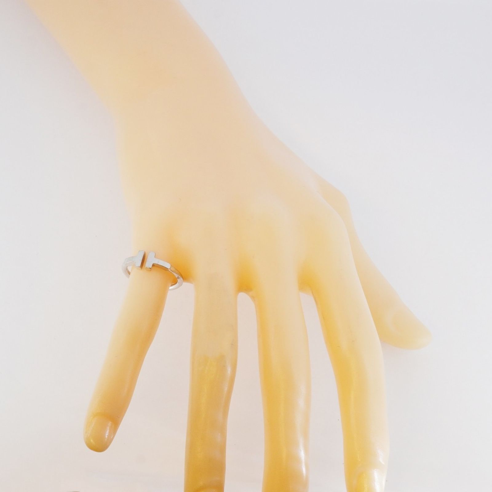 ティファニー(Tiffany) ティファニー リング Tワイヤー 18KWG ホワイト