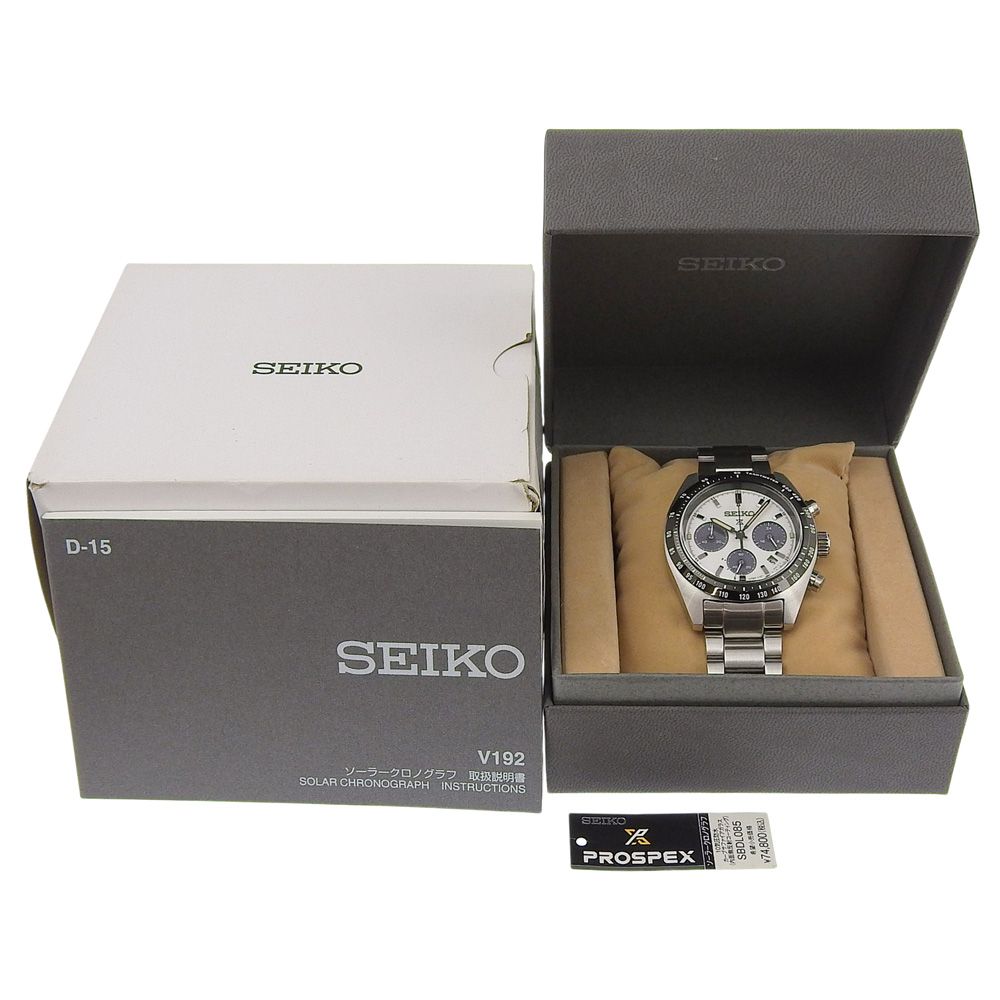 SEIKO】セイコー プロスペック スピードタイマー V192-0AF0 ステンレス