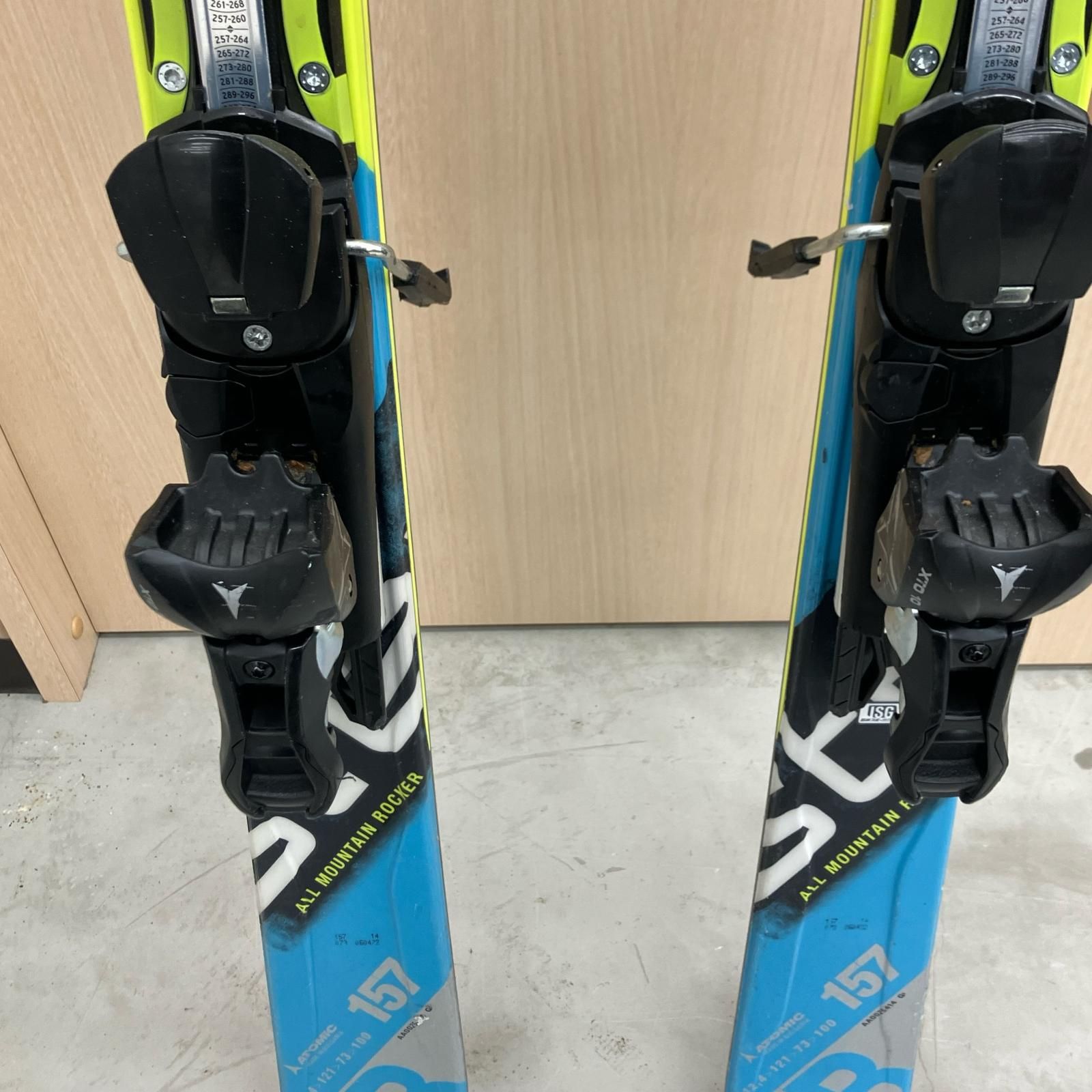 カービングスキー ATOMIC 157cm bluester FB グレー×ブルー ALL