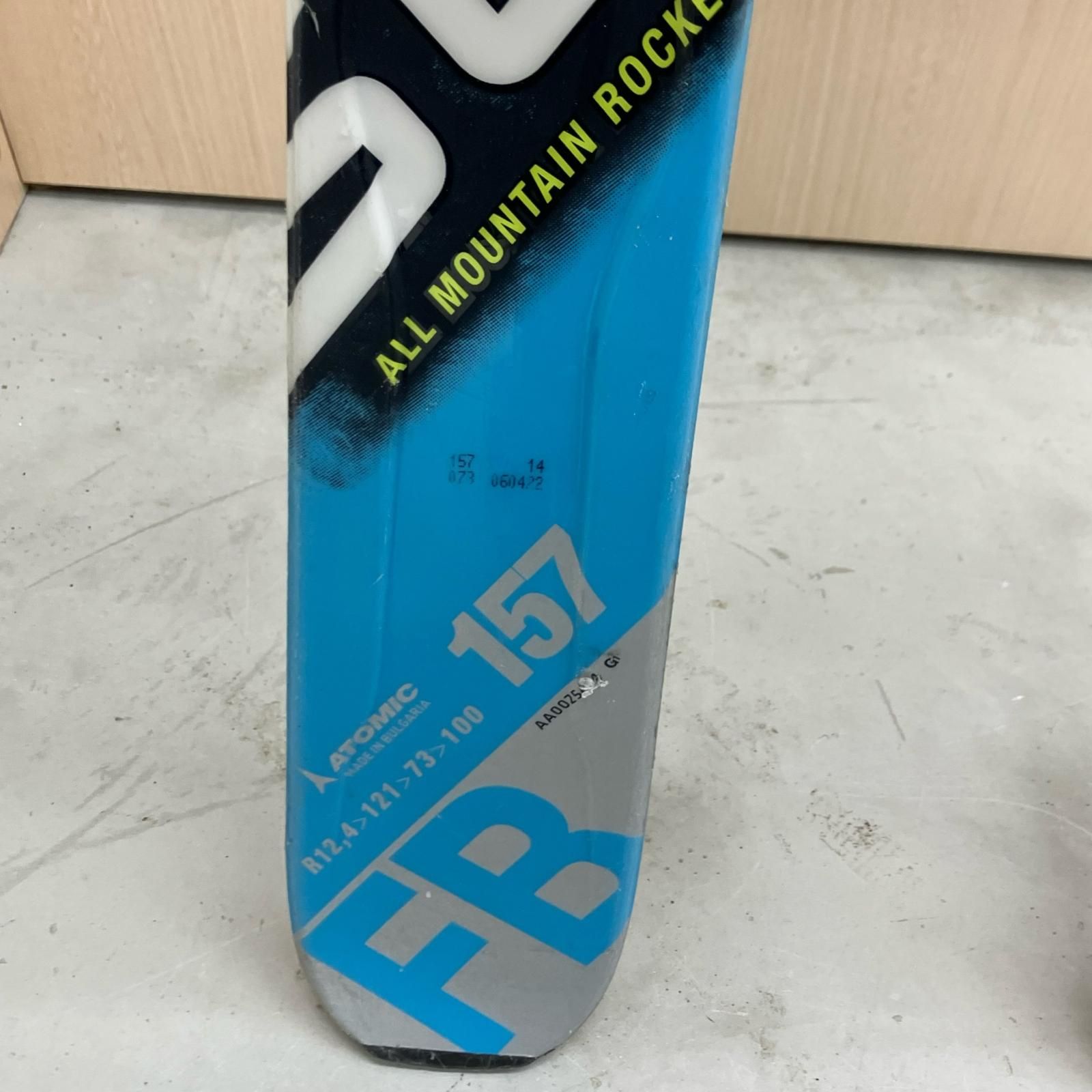 カービングスキー ATOMIC 157cm bluester FB グレー×ブルー ALL