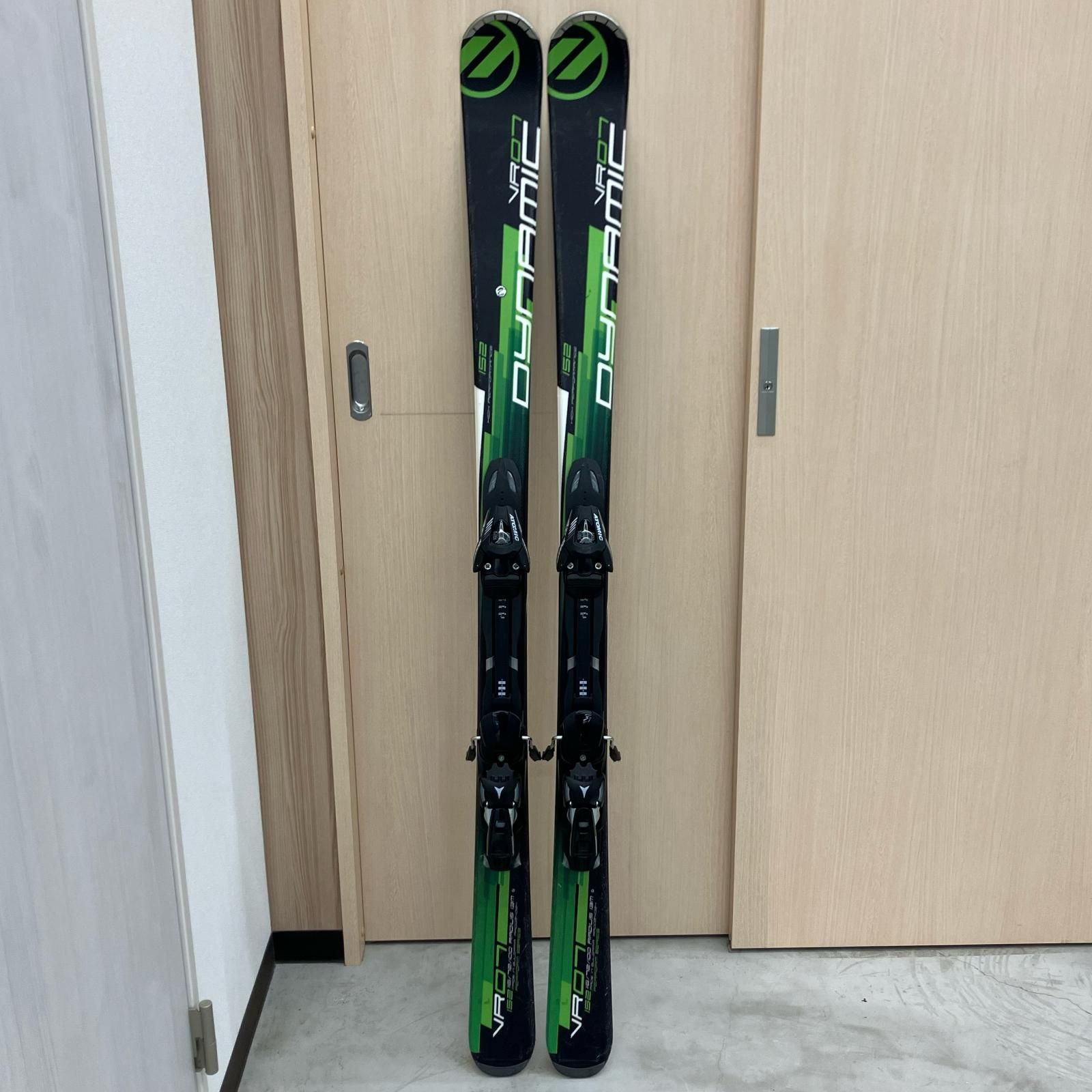 スキー 152cm DYNAMIC PERFORM VR07 ビンディング付 カービングスキー