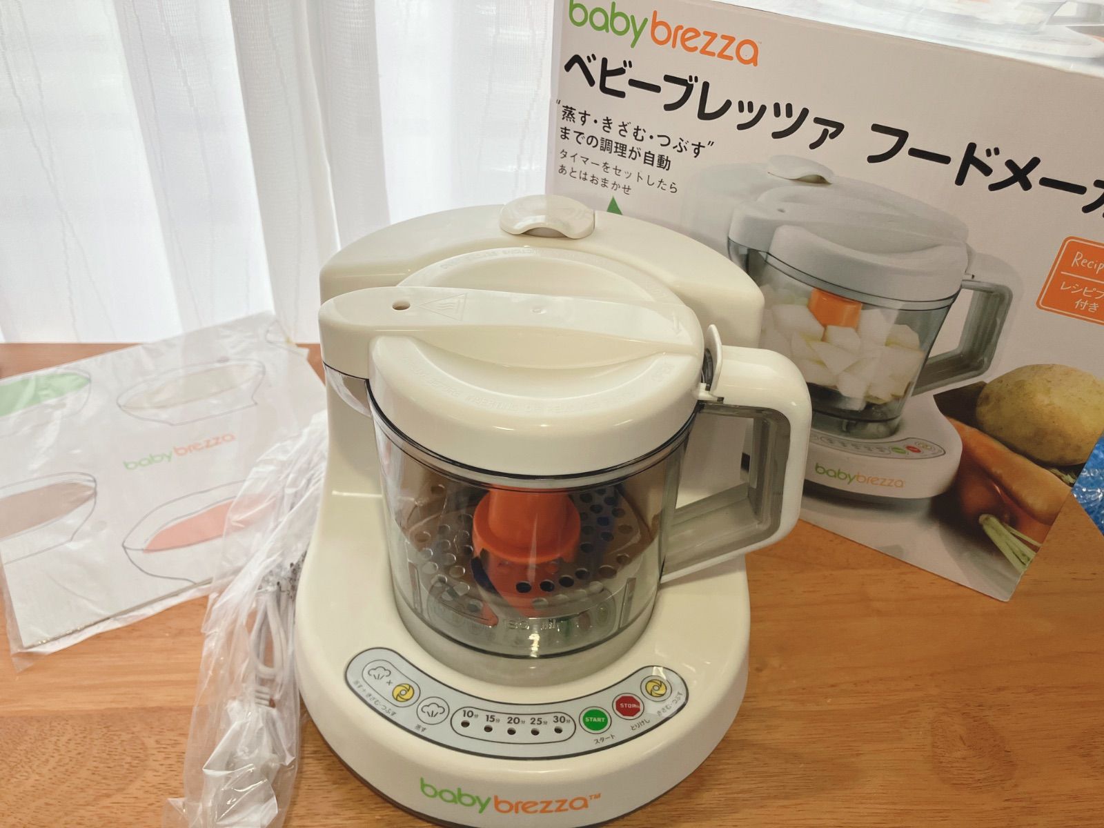 未使用】ベビーブレッツァ フードメーカー / 離乳食調理器 自動調理