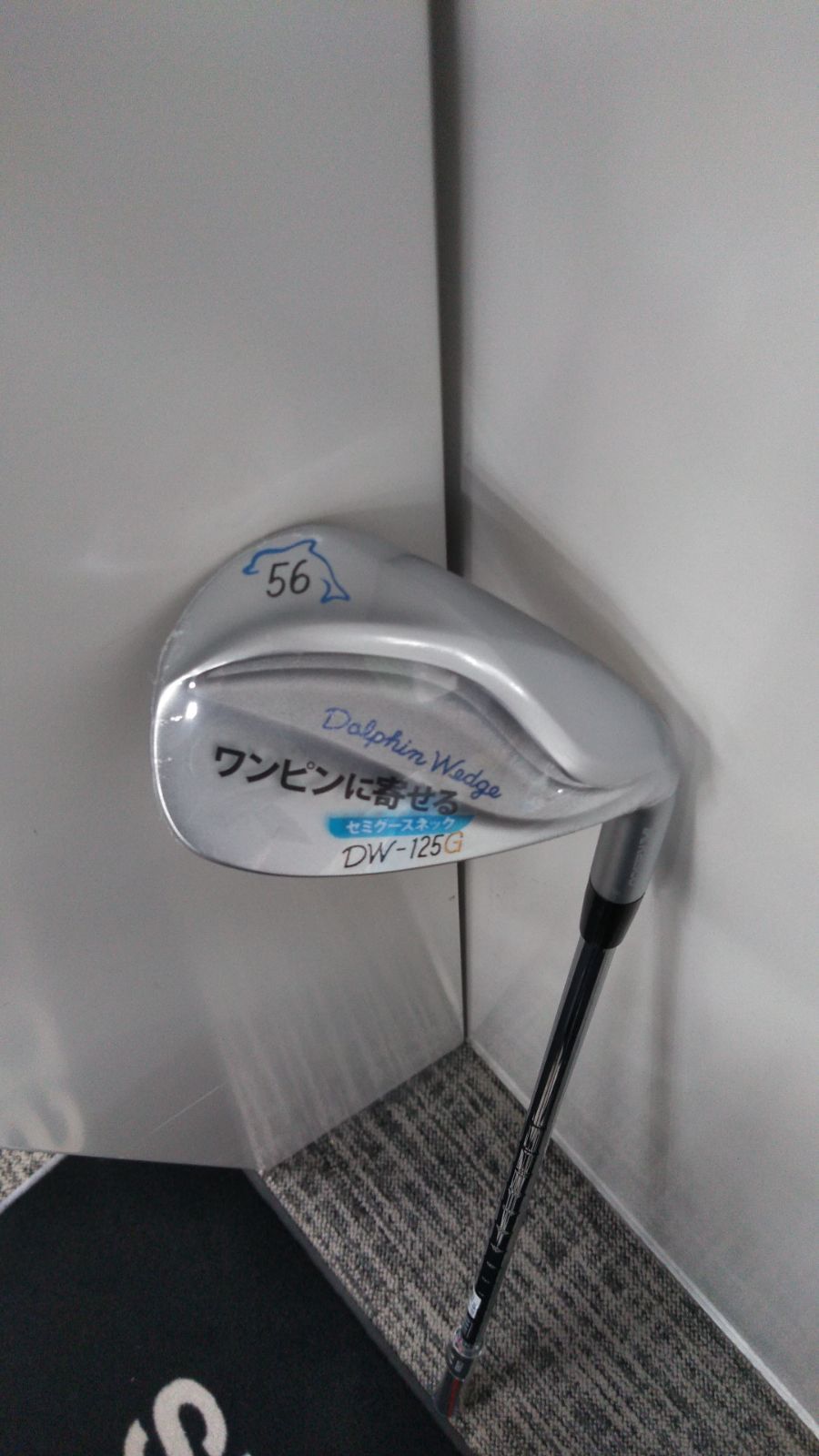 Wg キャスコ DOLPHIN WEDGE DW 125 G ウェッジ 56° クロムメッキ メンズ 右用 セミグースネック N S PRO 950 GH スチール KASCO ゴルフクラブ モデル 日本