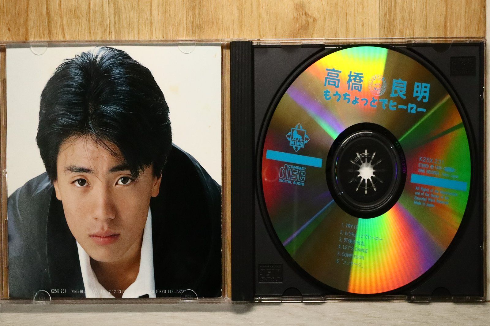 国内盤CD☆高橋良明/yoshiaki takahashi□ もうちょっとでヒーロー