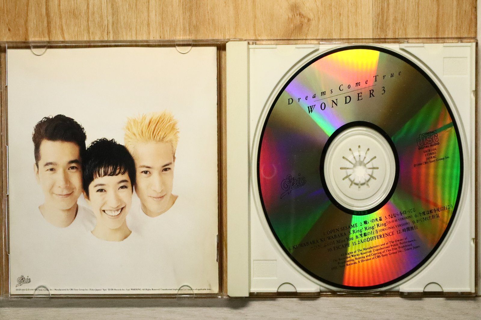 国内盤CD☆ドリームズ・カム・トゥルー/DREAMS COME TRUE□ WONDER3