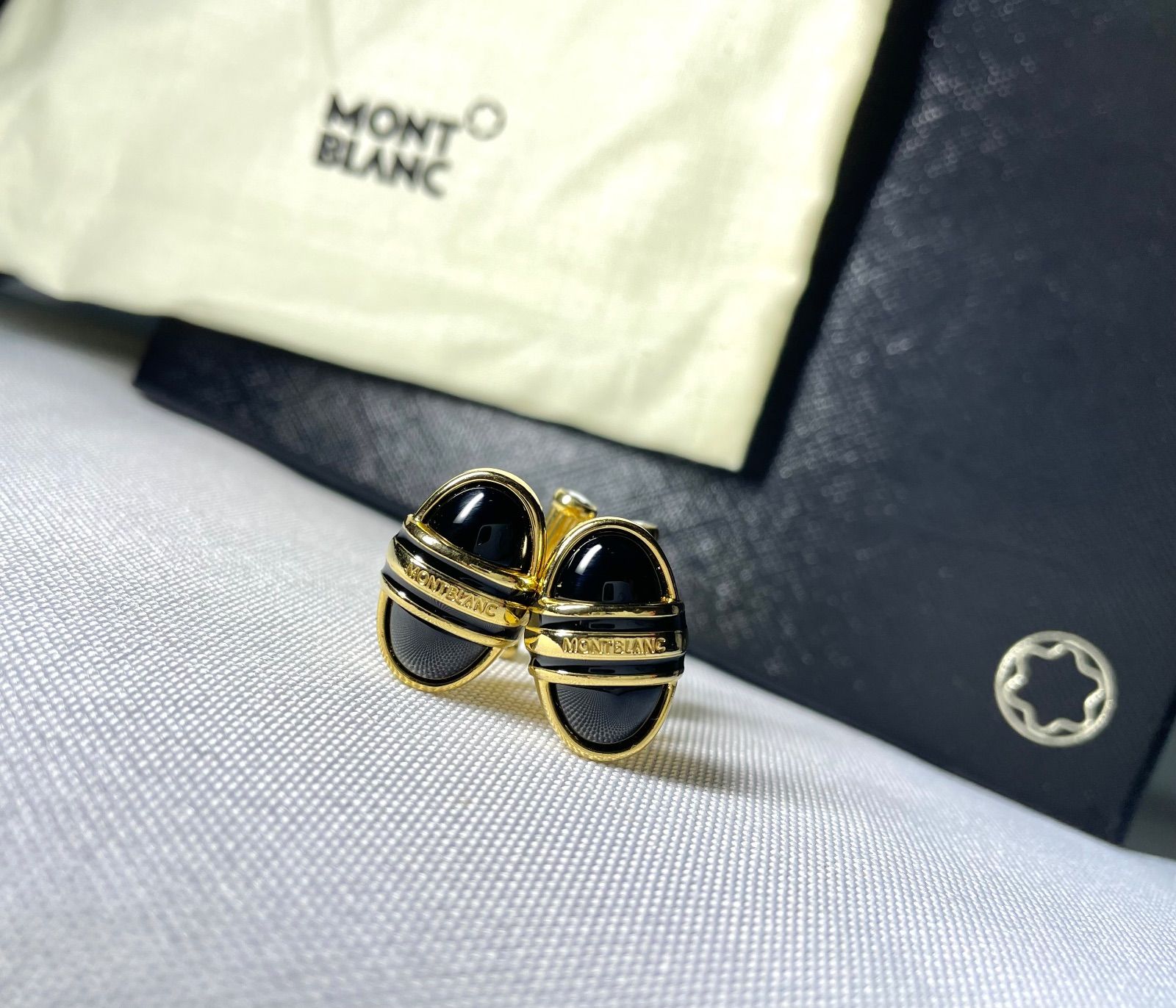 オーバルカフス カフリンクス