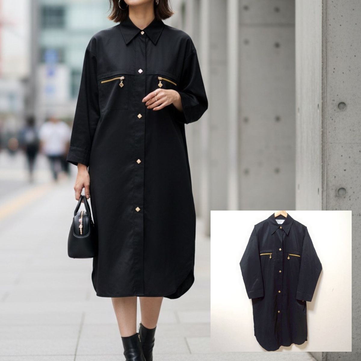 フランス製◎エレガントな着こなしに◎【NINA RICCI】ニナリッチ