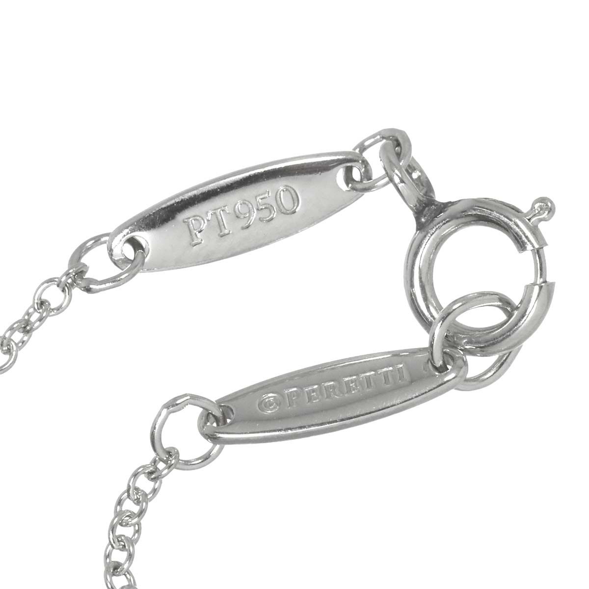 ティファニー TIFFANY&CO. バイザヤード ダイヤ ネックレス 40cm Pt