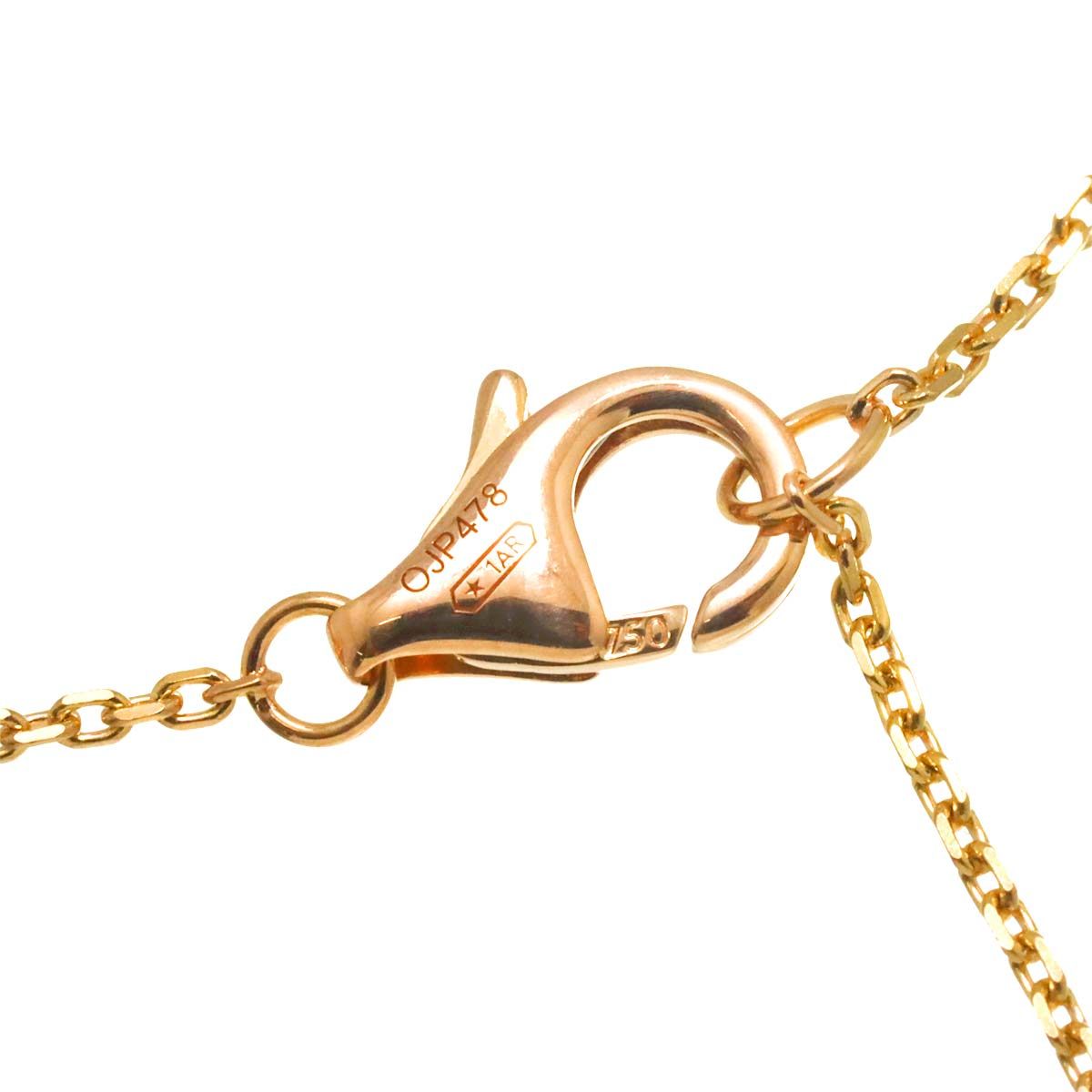 カルティエ Cartier ダムール ダイヤ ネックレス XS 41cm K18 PG