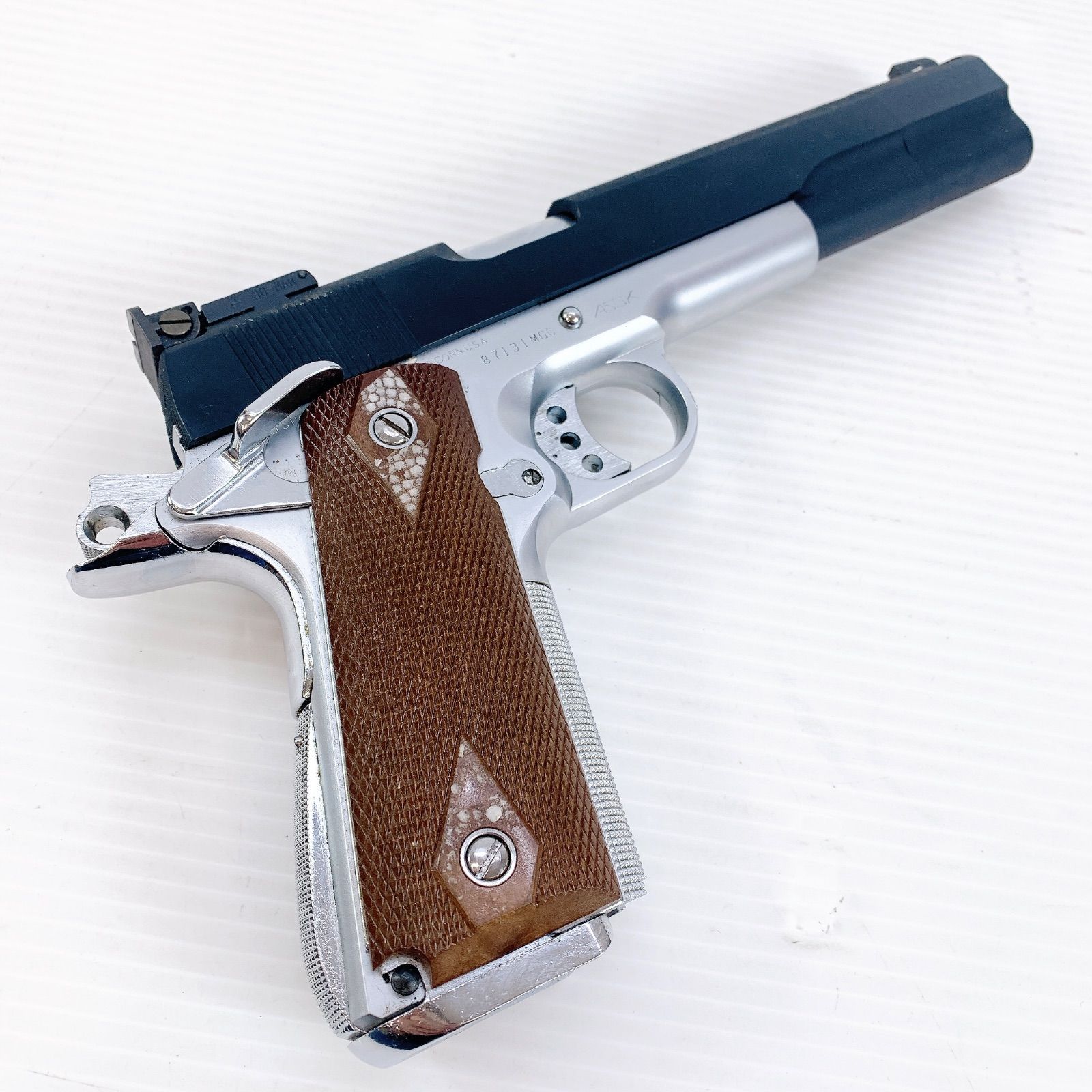 H-029 MGC エアソフトガン BROWN MAXI-COMP COLT MKⅣ SERIES80