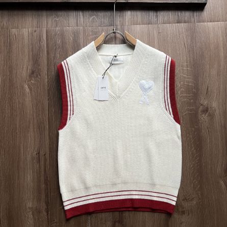 Ami Parisホワイトニットセーター ハート