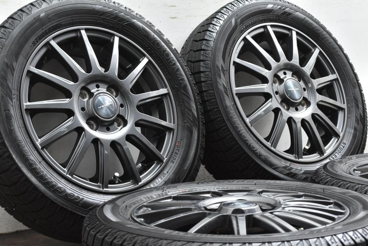 バリ溝 VELVA 14 in 4 5 J 45 PCD 100 アイスガードiG 60 165 65 R パッソ タンク ルーミー インサイト デリカD 2 ジャスティ ソリオ